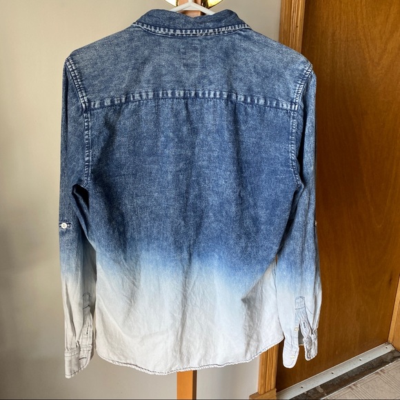 Amnesia Bleached Denim Shirt - Picture 4 of 4